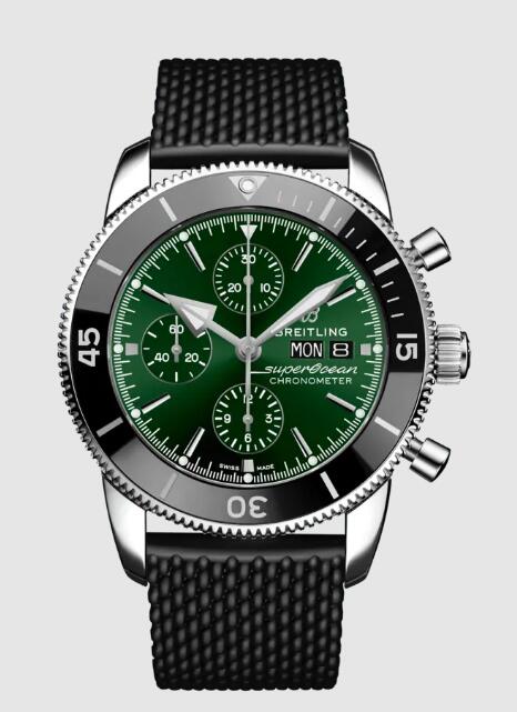 Review 2022 Breitling Superocean Heritage II Chronograph 44 Replica Watch A13313121L1S1 - Click Image to Close